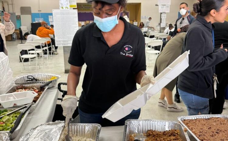 HAITIAN BRIDGE ALLIANCE HOSTED THANKSGIVING AND WELCOMING DINNER FOR OVER 600 NEWLY ARRIVED ASYLUM SEEKERS FROM AROUND THE WORLD